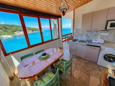 Kuhinja ili čajna kuhinja u objektu Makjanic Apartment