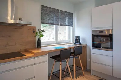Kuhinja ili čajna kuhinja u objektu Apartments Vranjes Deluxe