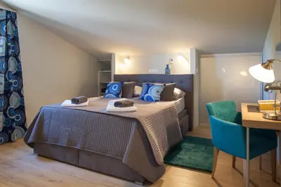 Krevet ili kreveti u jedinici u objektu Apartments Vranjes Deluxe