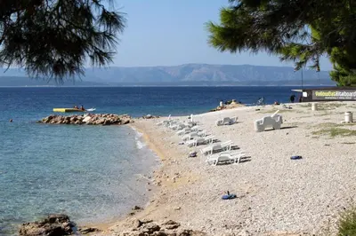 Tlocrt objekta Family friendly apartments with a swimming pool Bol, Brac - 14379
