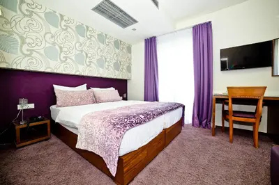 Krevet ili kreveti u jedinici u objektu Classic Hotel Gala Split