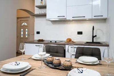 Kuhinja ili čajna kuhinja u objektu Villa Vista