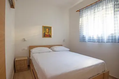Krevet ili kreveti u jedinici u objektu Apartmani Tomica