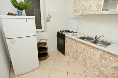 Kuhinja ili čajna kuhinja u objektu Apartments Ivanko