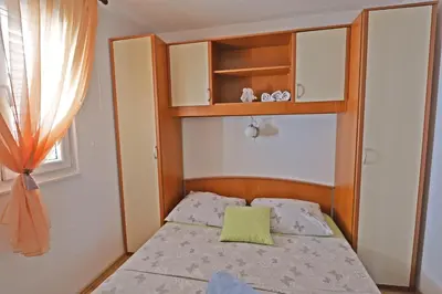 Krevet ili kreveti u jedinici u objektu ꕥ Apartments Residence SUNCE Supetar, Family choice - cozy base to stay and explore island Brac FREE PARKING