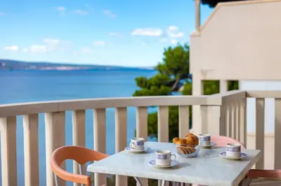 Balkon ili terasa u objektu Villa Cetina