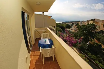 Balkon ili terasa u objektu Apartments and Rooms Zvjezdana
