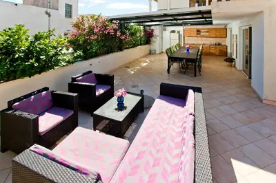 Balkon ili terasa u objektu Hostel Villa Zorana