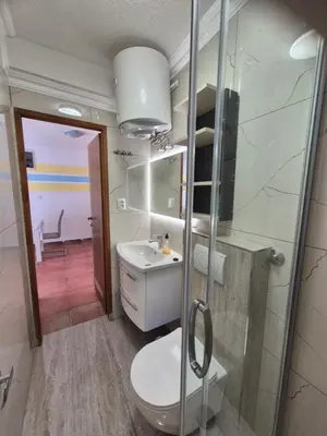 Kupaonica u objektu Apartmens Špiko