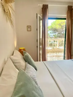 Krevet ili kreveti u jedinici u objektu Villa Mira