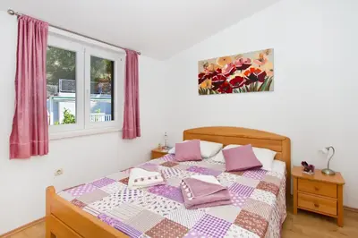 Krevet ili kreveti u jedinici u objektu Family apartment