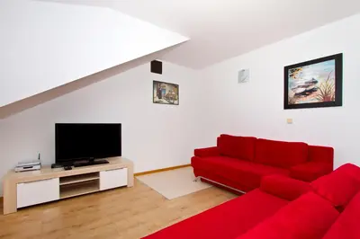 TV i/ili zabavni centar u objektu Family apartment