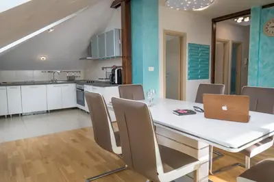 Kuhinja ili čajna kuhinja u objektu Luxury 3-bedroom apartment Zen