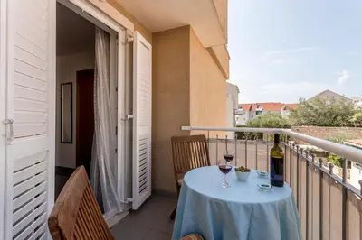 Balkon ili terasa u objektu 5 min from beach and center of Bol