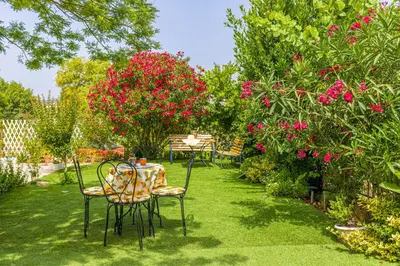 Vrt u objektu Villa Rosa
