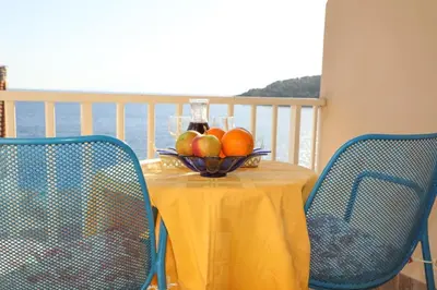 Balkon ili terasa u objektu Apartment and Rooms Marlene