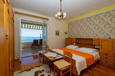Krevet ili kreveti u jedinici u objektu Marin Apartments