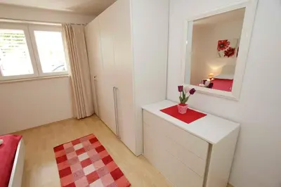 Krevet ili kreveti u jedinici u objektu APARTMANI IVONA & IVO