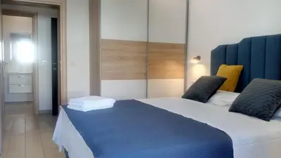 Krevet ili kreveti u jedinici u objektu Villa Ante Split-Podstrana