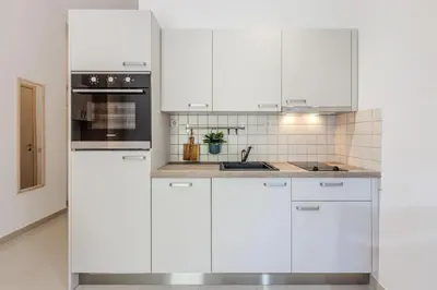 Kuhinja ili čajna kuhinja u objektu Holiday house Barbara