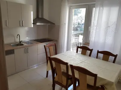 Tlocrt objekta Apartments with a parking space Omis - 14625