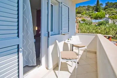 Balkon ili terasa u objektu Violeta Hvar