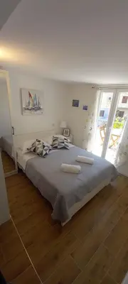 Krevet ili kreveti u jedinici u objektu Apartmani Robert