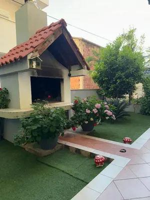 Vrt u objektu Apartment Sea Life with terrace and barbecue