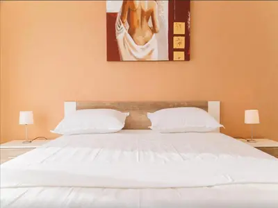 Krevet ili kreveti u jedinici u objektu House Karlo Apartments