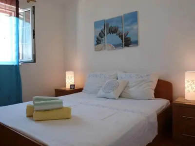 Krevet ili kreveti u jedinici u objektu Apartmani Sani Bol