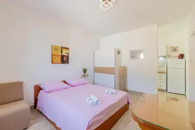 Krevet ili kreveti u jedinici u objektu Apartments STANIĆ - comfortable accommodation for your vacation !