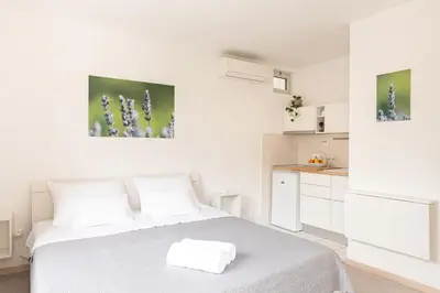 Krevet ili kreveti u jedinici u objektu Apartments Olive Tree