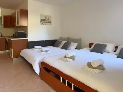 Krevet ili kreveti u jedinici u objektu Mario Apartment