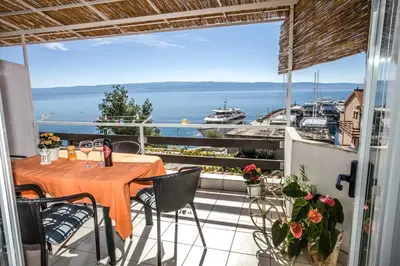 Tlocrt objekta Apartments by the sea Krilo Jesenice, Omis - 14823