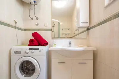 Kupaonica u objektu Apartman Adriatic Sea