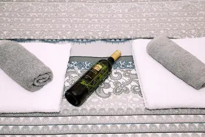 Krevet ili kreveti u jedinici u objektu Duce Apartment Mendula