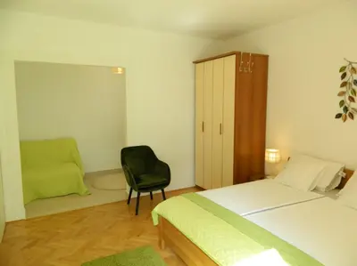 Krevet ili kreveti u jedinici u objektu Garni IVANAC