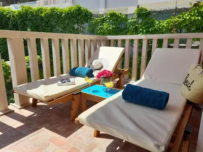 Balkon ili terasa u objektu Apartments San Paulo