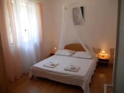 Krevet ili kreveti u jedinici u objektu Holiday Home Sumartin (682-2)