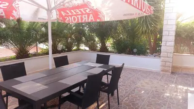 Popločani dio dvorišta ili vanjski dio objekta Apartments Duce (122)