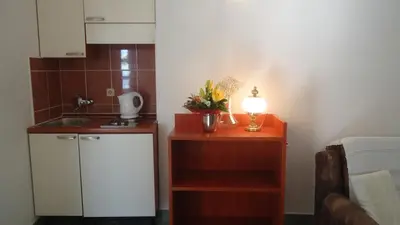 Kuhinja ili čajna kuhinja u objektu Apartments by the sea Baska Voda, Makarska - 14881