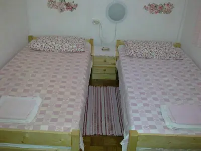Krevet ili kreveti u jedinici u objektu Apartments and rooms with parking space Stari Grad, Hvar - 14888