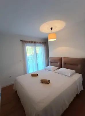 Krevet ili kreveti u jedinici u objektu House Povlja (3365)
