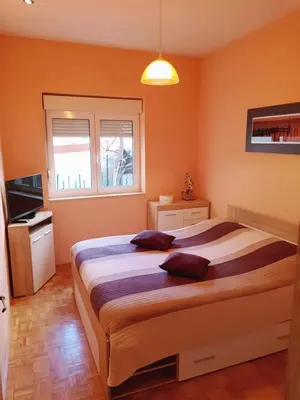 Krevet ili kreveti u jedinici u objektu Apartment Centar Omis
