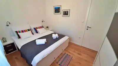 Krevet ili kreveti u jedinici u objektu Mitra Zonata Orange