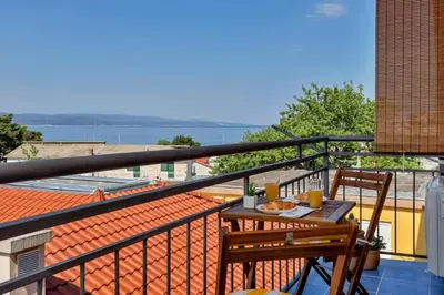 Balkon ili terasa u objektu Apartments Rose