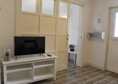 TV i/ili zabavni centar u objektu Apartments Frama