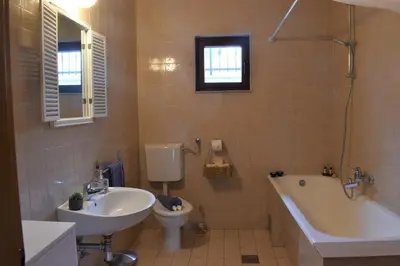 Kupaonica u objektu Apartments Frama