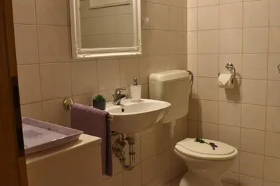 Kupaonica u objektu Apartments Frama