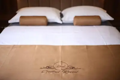 Krevet ili kreveti u jedinici u objektu Central Luxury Rooms